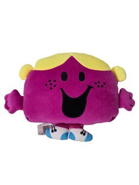 Sanrio Mr Men Little Miss Plush Toy Soft Stuff Animal 2013 Nostalgia Retro Pink